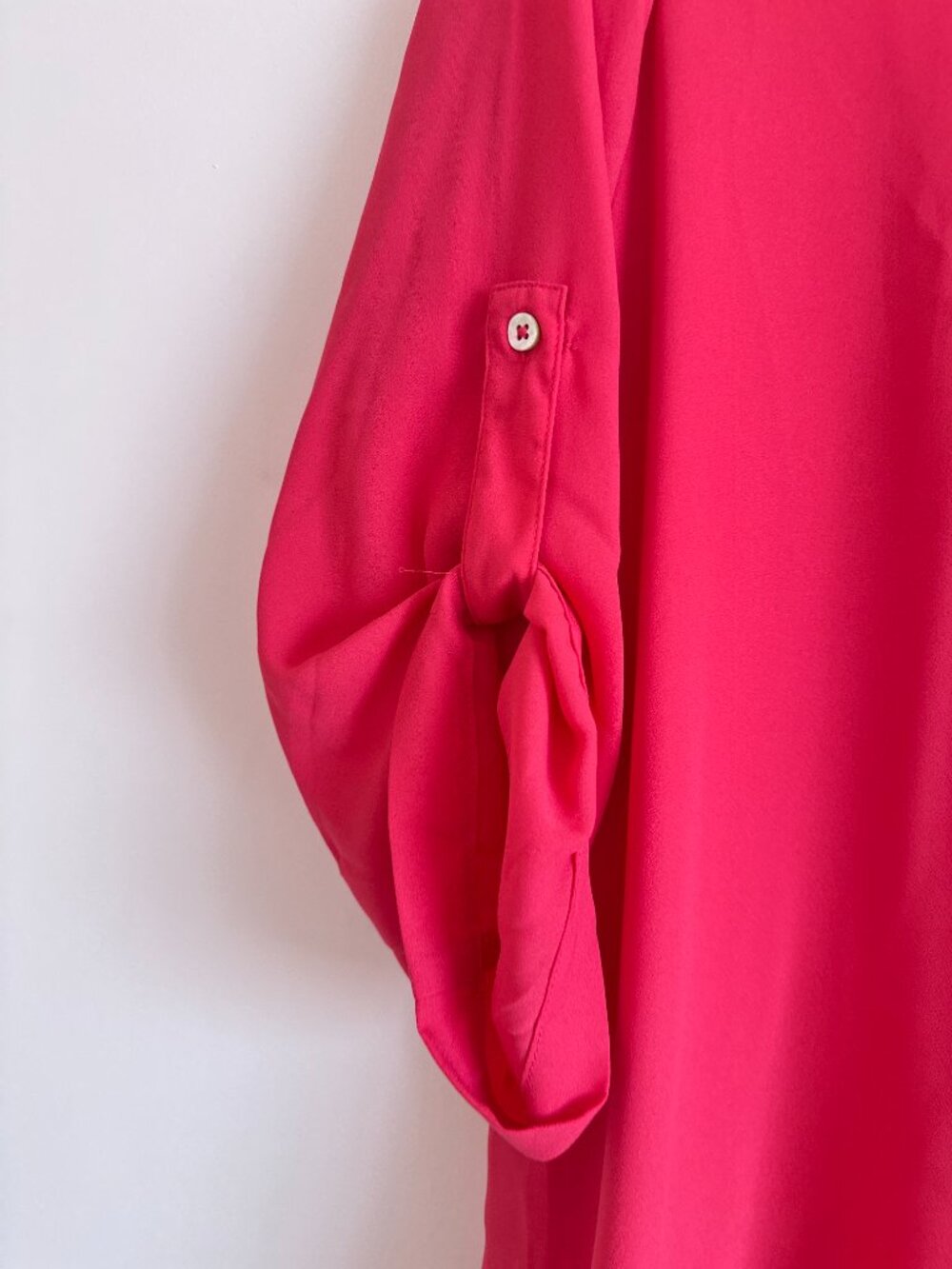 V-Neck Layered Flowy Summer Tunic - Picture 3 of 7